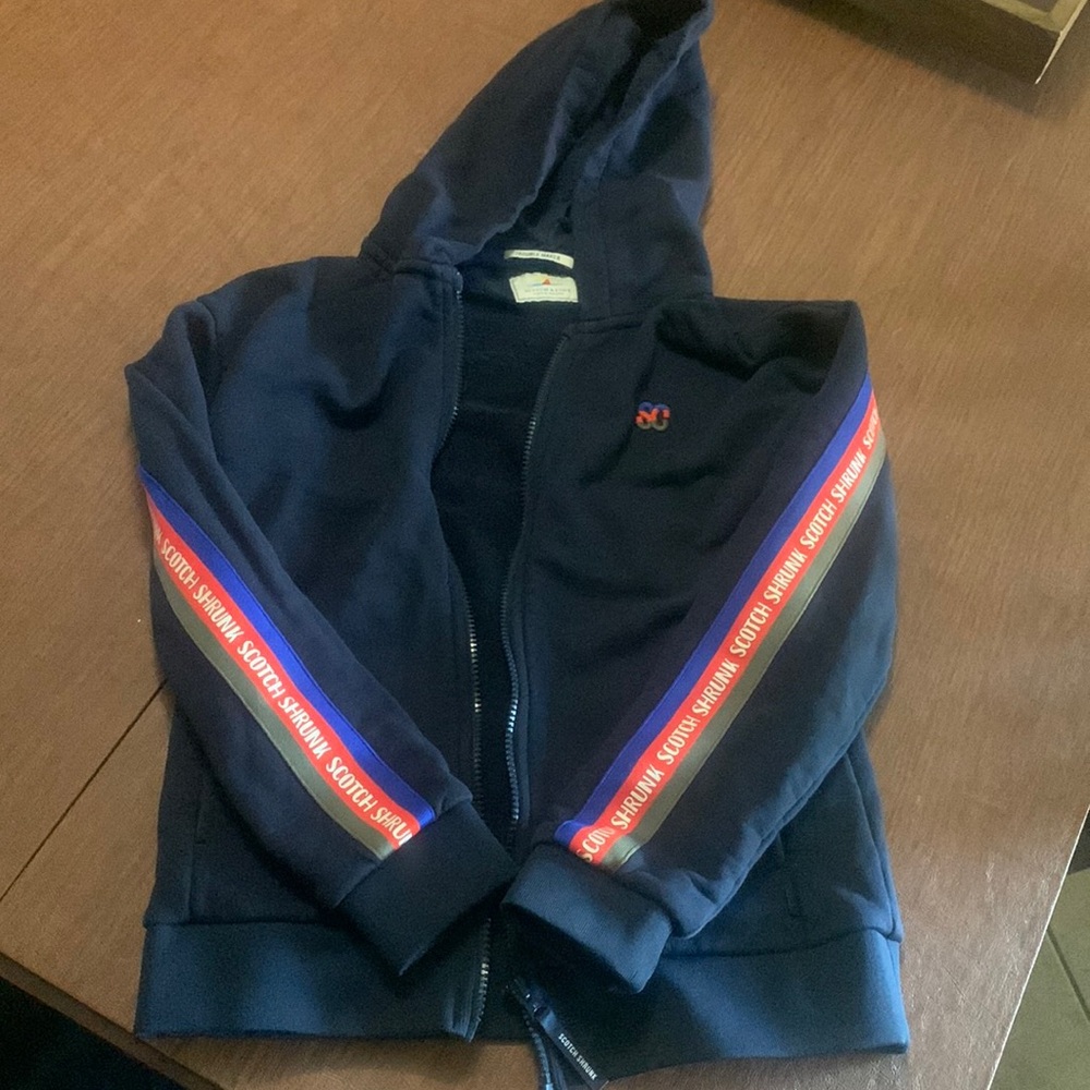 Scotch and soda navy hoodie